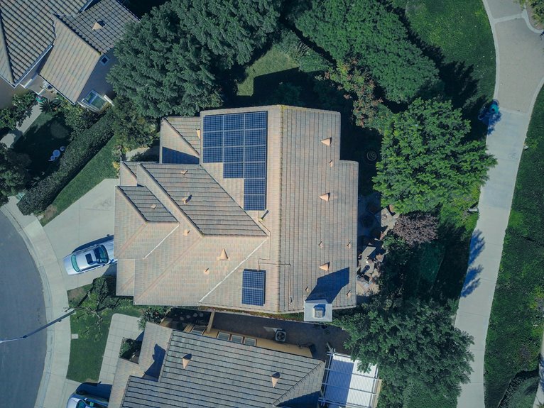 home solar panel installation